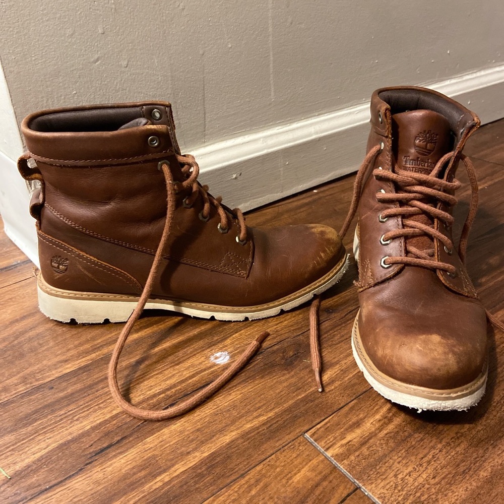 Waterproof Timberland hiking boots